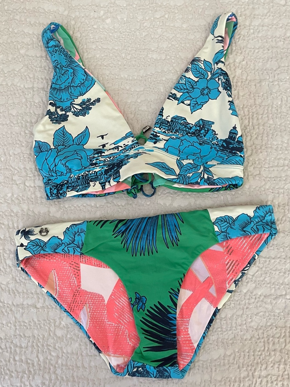 Maaji Mixed Print Reversible Bikini